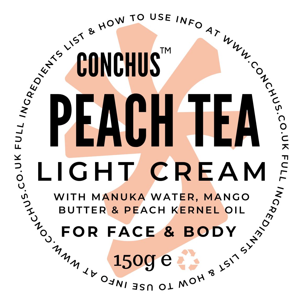 Peach Tea Light Cream