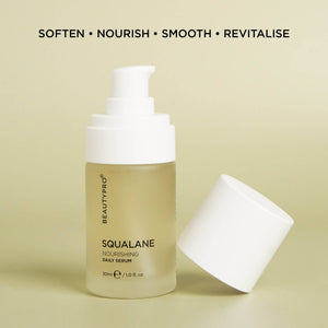 BEAUTYPRO Squalane serum — softens, nourishes, smooths and revitalises all skin types daily