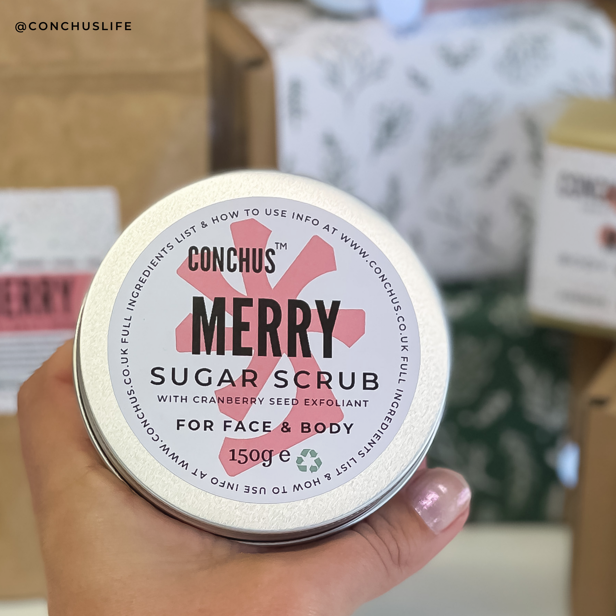 Merry Sugar Scrub